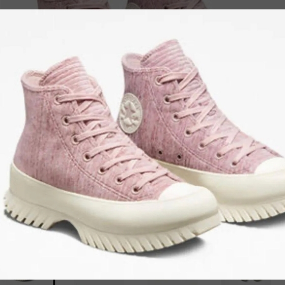 Converse Shoes - Converse Chuck Taylor All Star Lugged 2.0 Velour Hightop Sneakers $120
